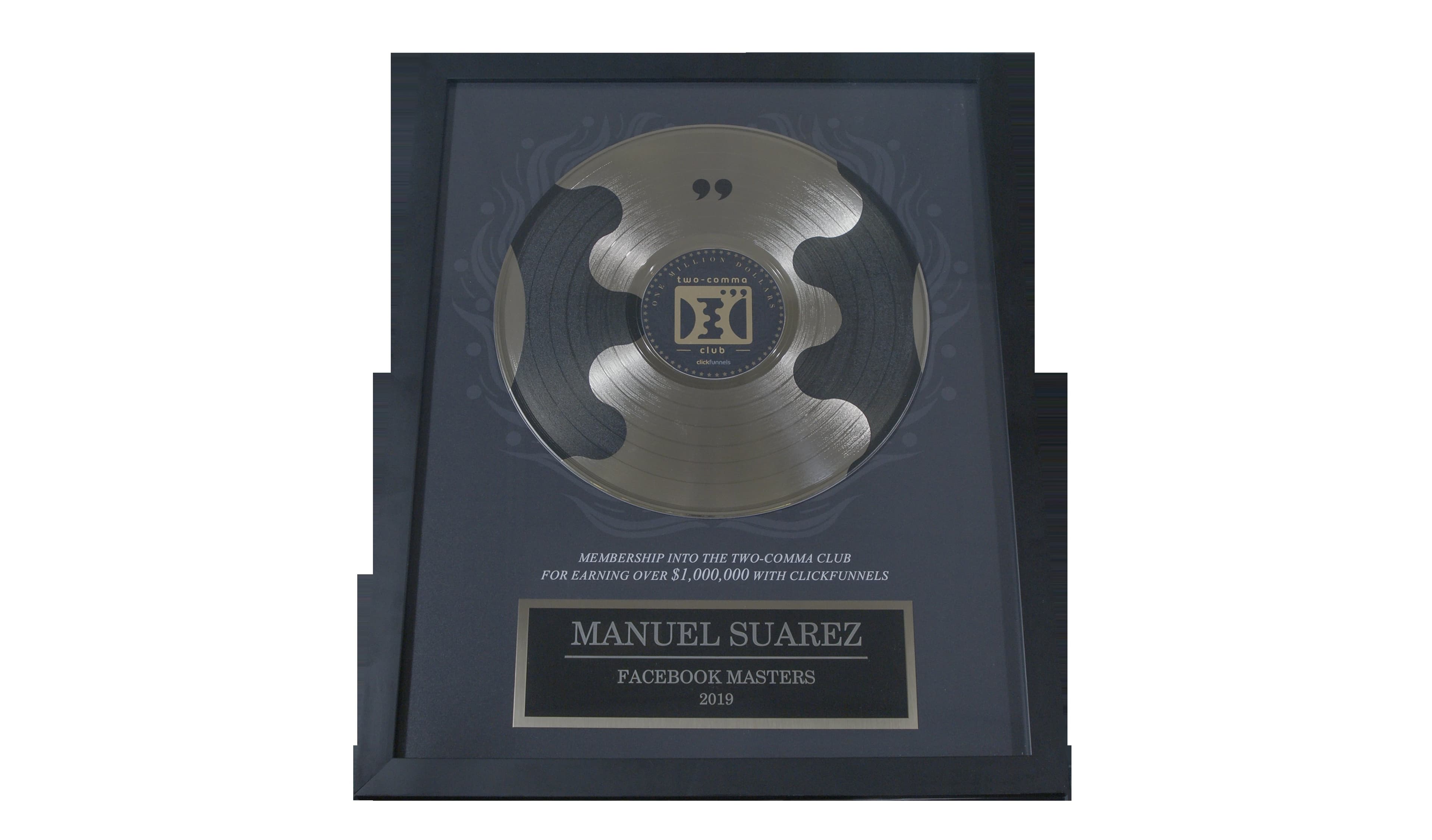 ClickFunnels Two Comma Club award