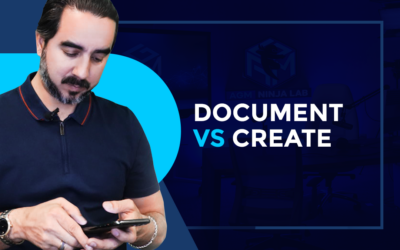 DOCUMENTAR VS CREAR.