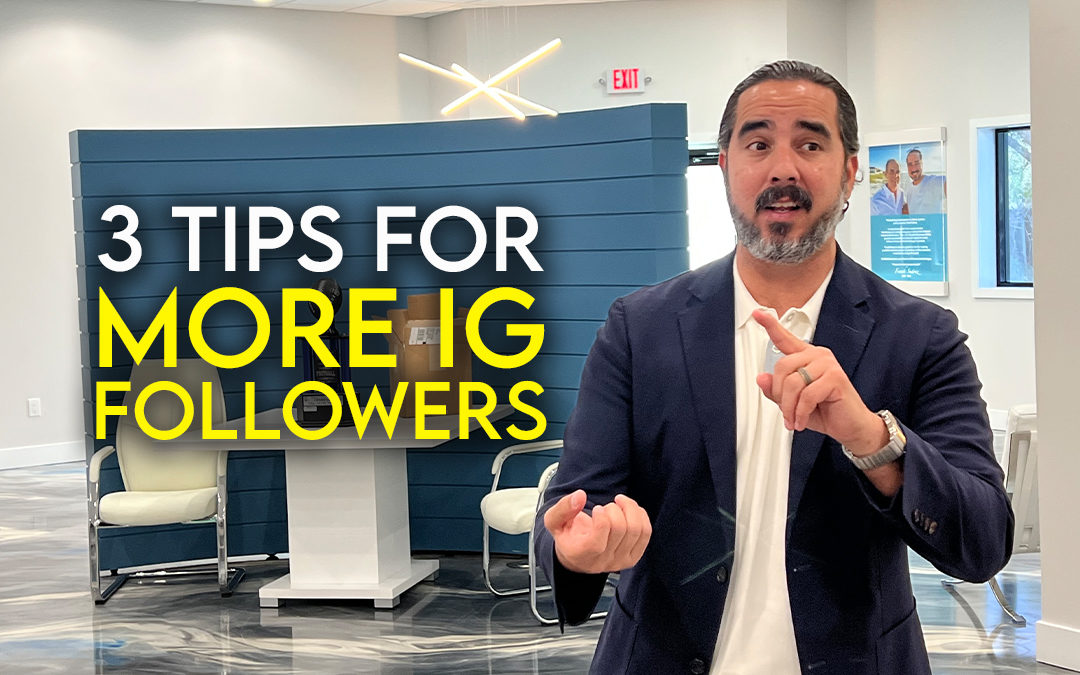 3 Tips For More IG Followers