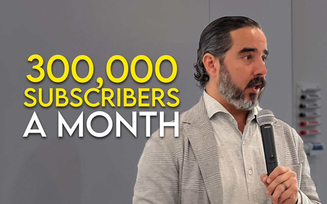 3 steps to acquiring 300,000 subscribers/Month on YouTube